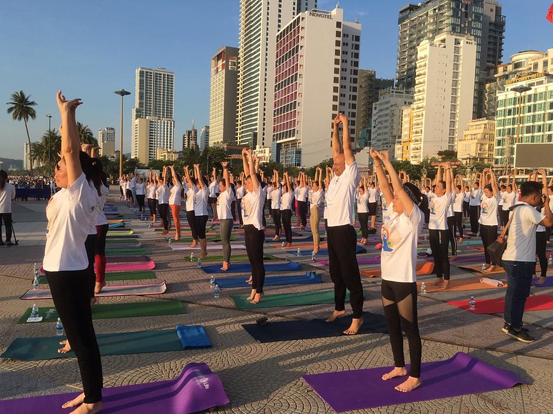 International Yoga Day celebrations 2019 in Consulate General of India, Ho Chi Minh City (15-16 June, 2019)